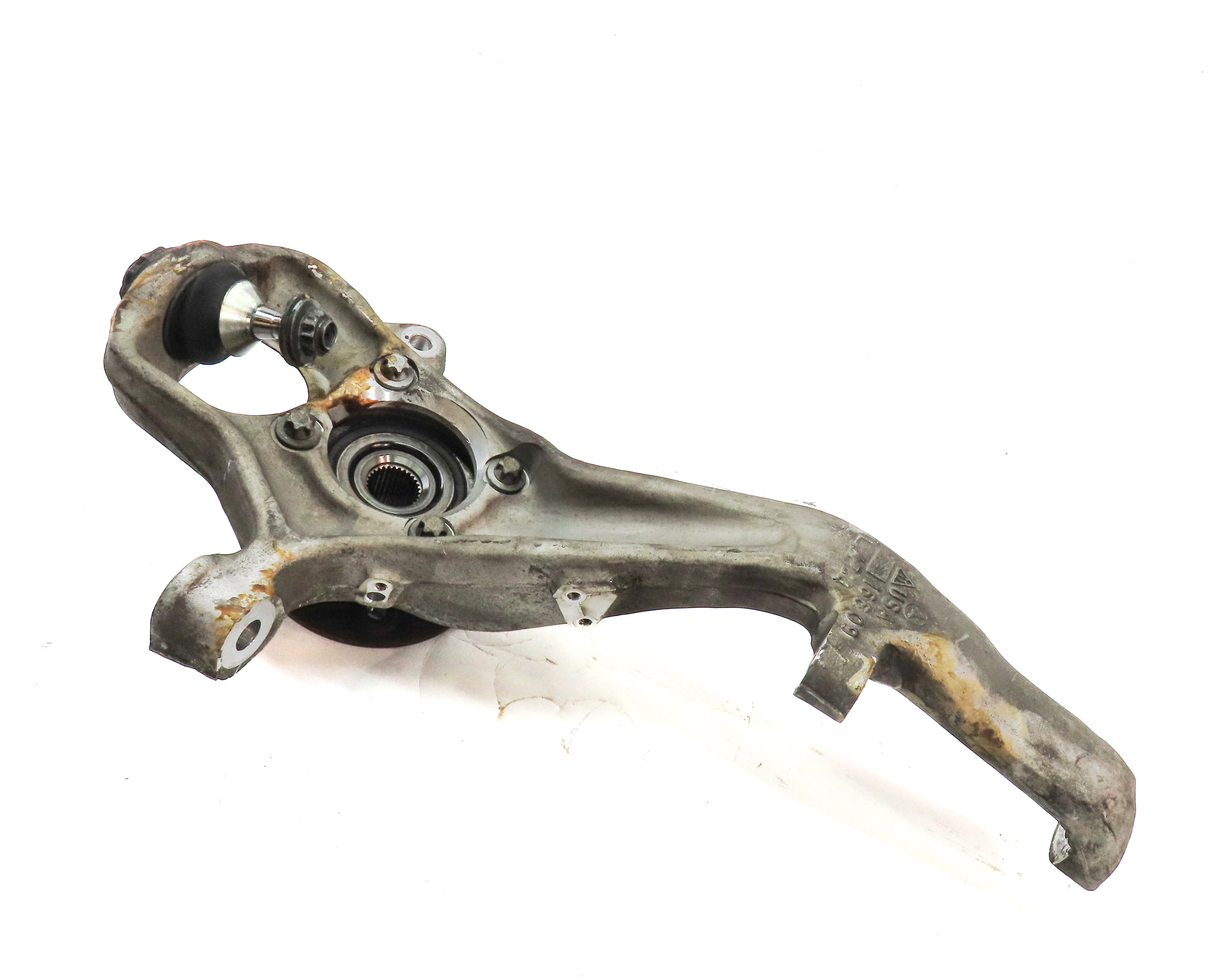 12-19 MERCEDES GL350 GL550 ML350 ML550 (W166 X166) LEFT FRONT SPINDLE KNUCKLE — exact item pictured